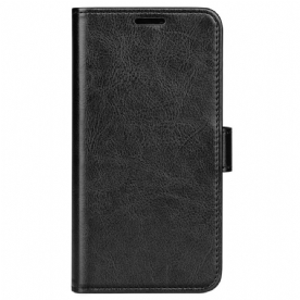 Flip Case voor Oppo Find X5 Pro Vintage Kunstleer