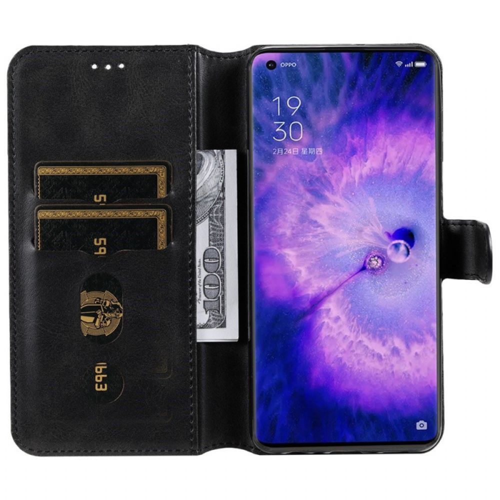 Folio-hoesje voor Oppo Find X5 Pro Verenigd