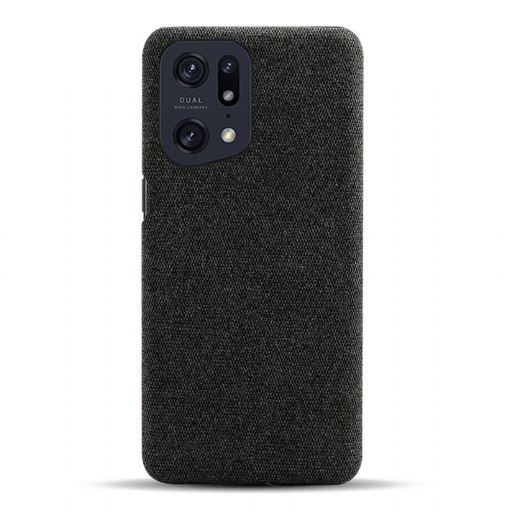 Hoesje voor Oppo Find X5 Pro Doek