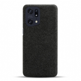 Hoesje voor Oppo Find X5 Pro Doek