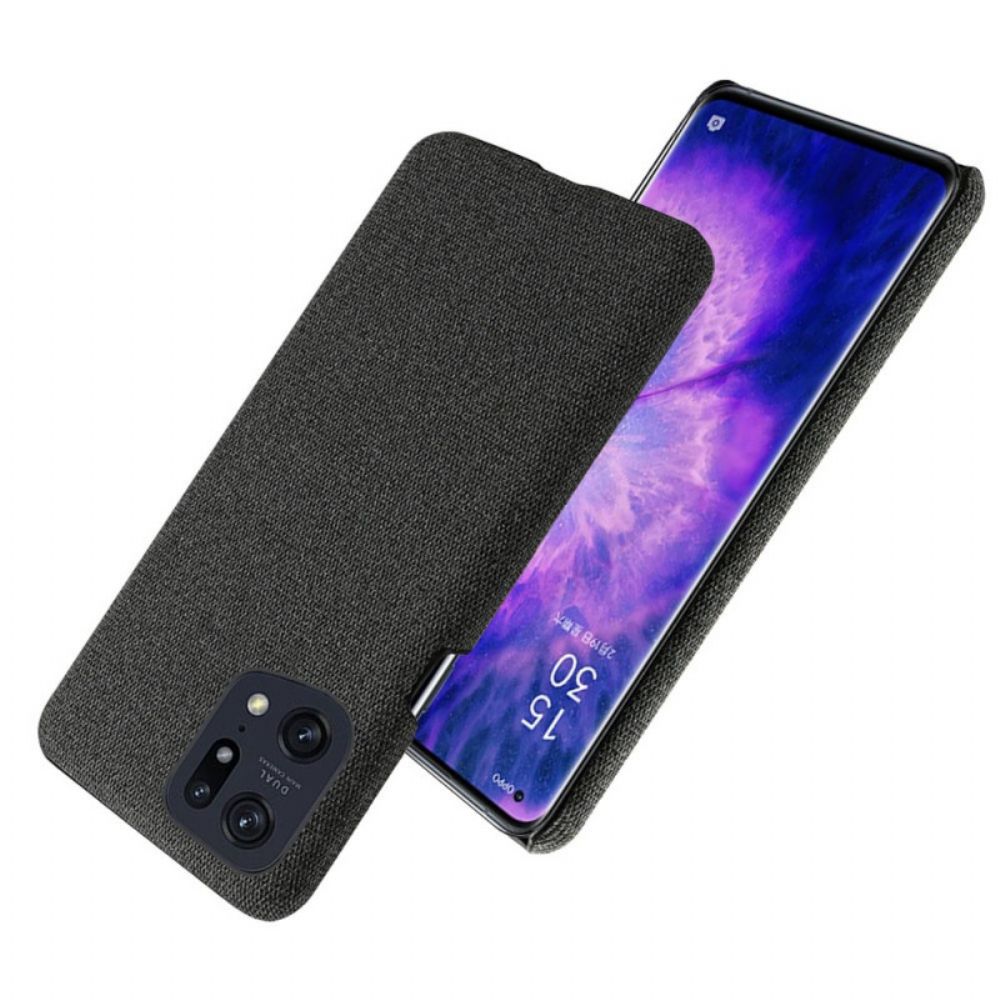 Hoesje voor Oppo Find X5 Pro Doek