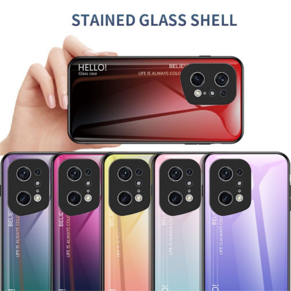 Hoesje voor Oppo Find X5 Pro Hallo Gehard Glas