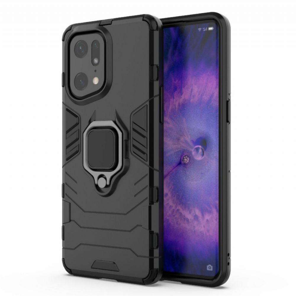 Hoesje voor Oppo Find X5 Pro Resistente Bel