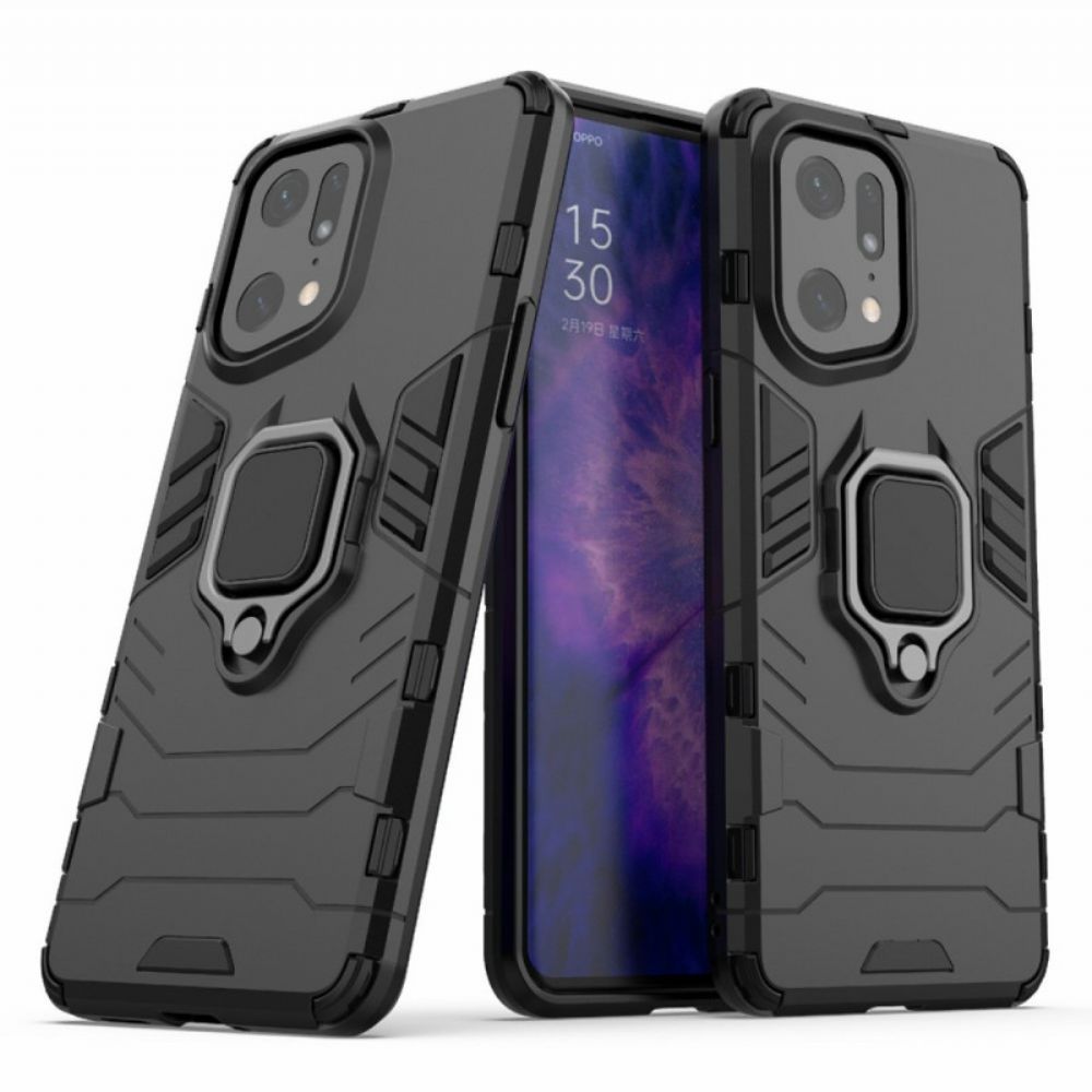 Hoesje voor Oppo Find X5 Pro Resistente Bel