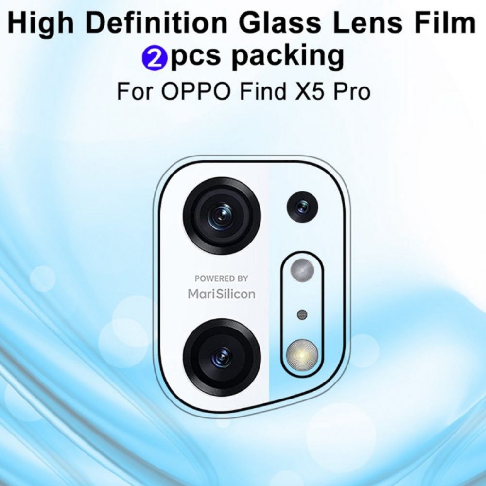 Oppo Find X5 Pro-Beschermende Lens Van Gehard Glas