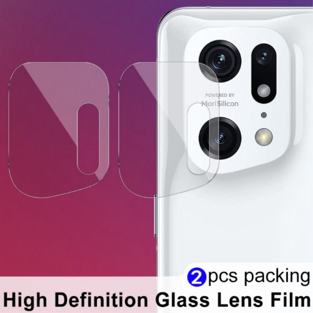 Oppo Find X5 Pro-Beschermende Lens Van Gehard Glas