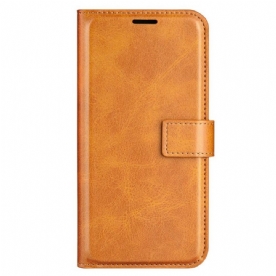 Folio-hoesje voor iPhone 15 Leerstijl