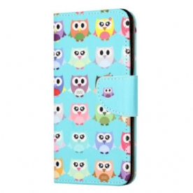 Leren Hoesje voor iPhone 15 Uilenstam