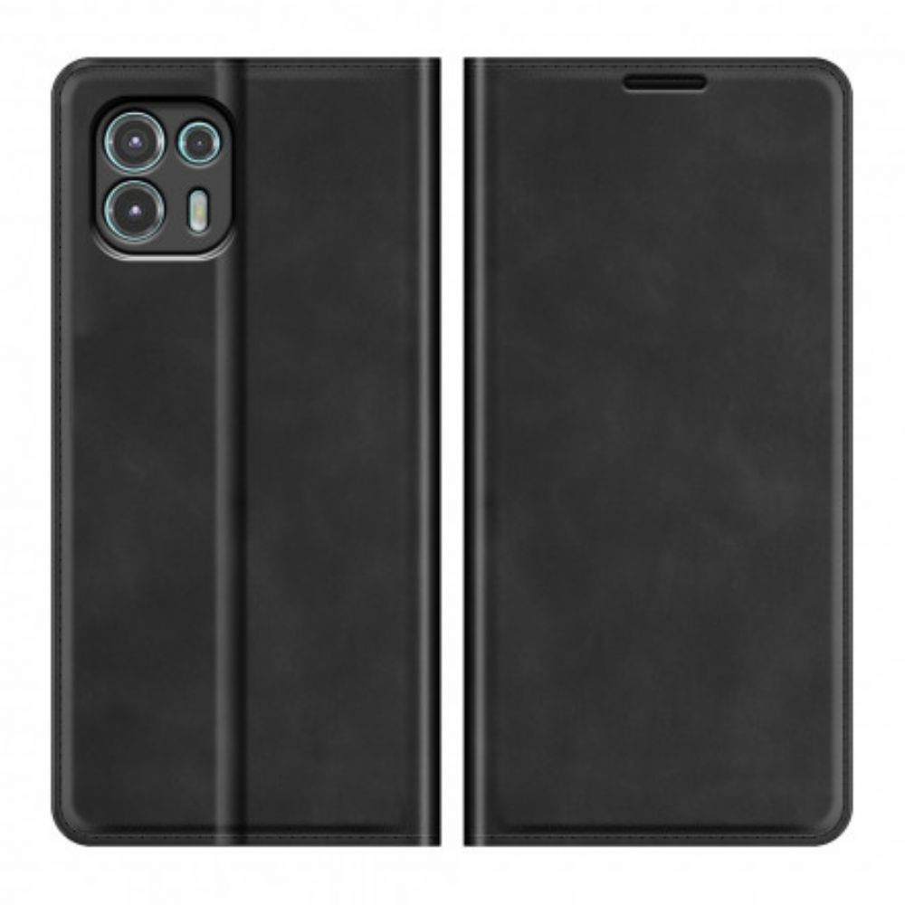 Bescherming Hoesje voor Motorola Edge 20 Lite Folio-hoesje Skin-touch