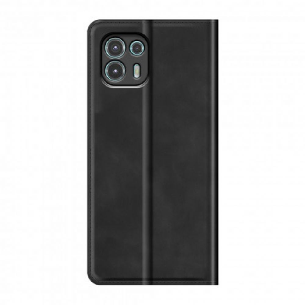 Bescherming Hoesje voor Motorola Edge 20 Lite Folio-hoesje Skin-touch