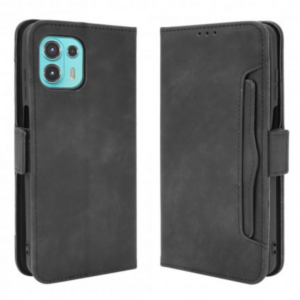 Flip Case voor Motorola Edge 20 Lite Eerste Klas Multi-kaart