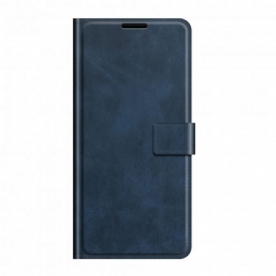 Folio-hoesje voor Motorola Edge 20 Lite Extreem Slank Leereffect