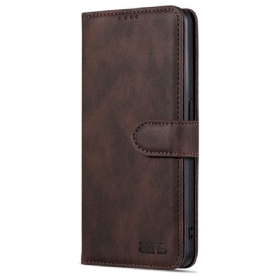 Folio-hoesje voor Oppo Reno 8 Azns Vintage Leereffect