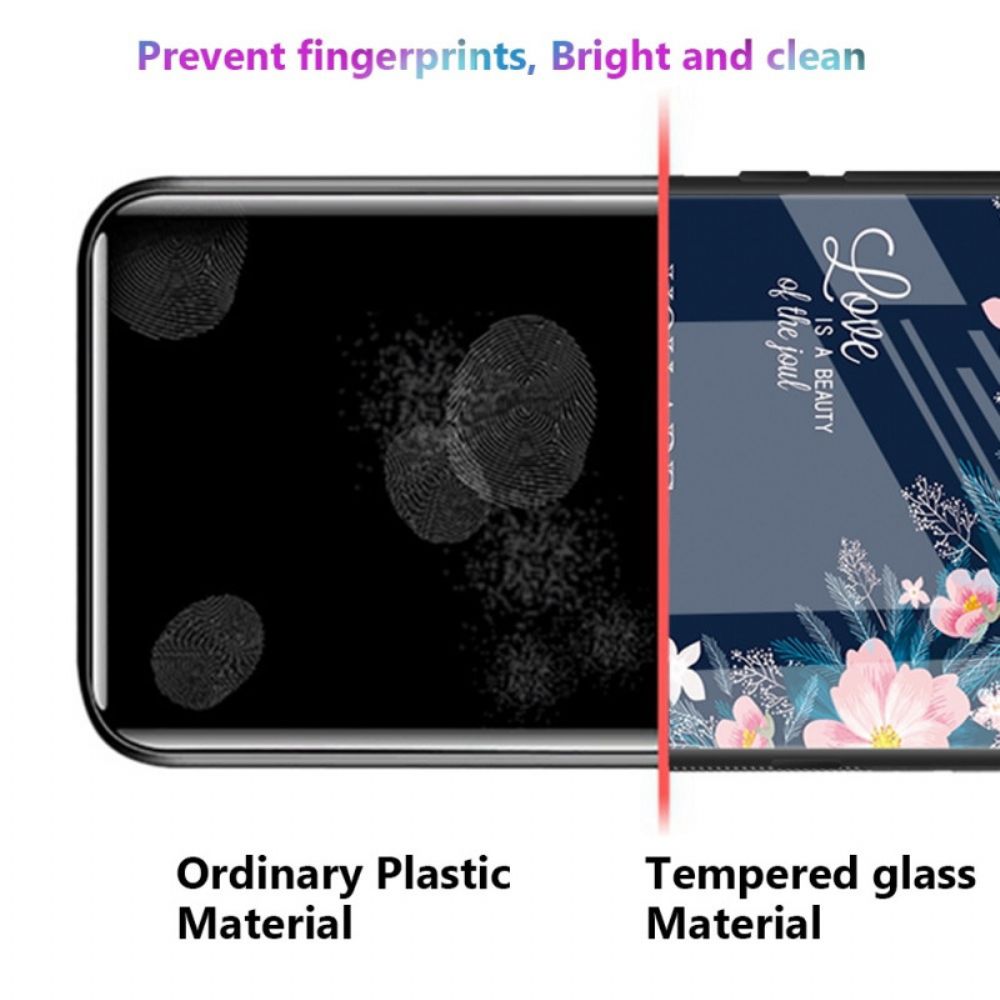 Hoesje voor Oppo Reno 8 Gehard Glas Met Gradiënt