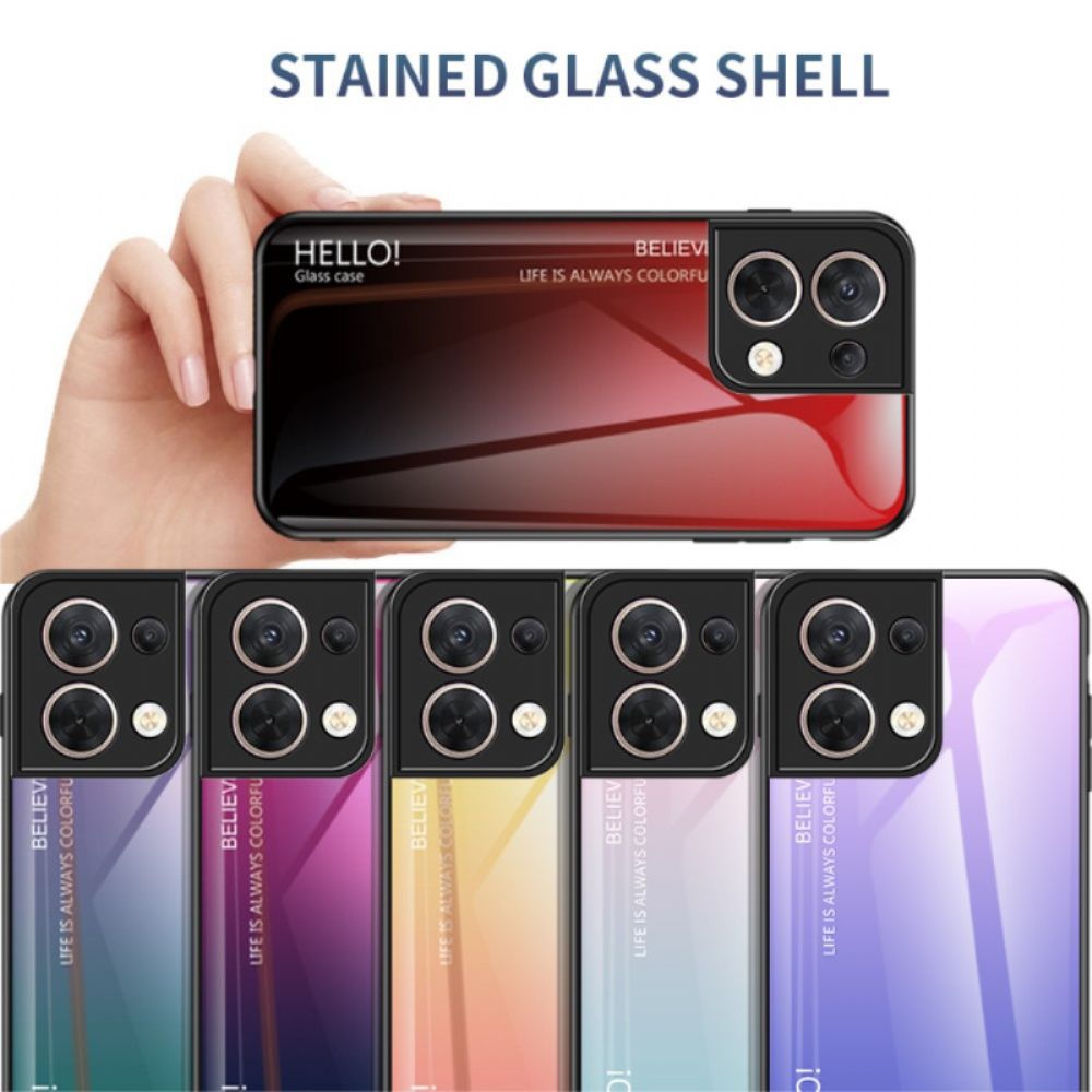 Hoesje voor Oppo Reno 8 Hallo Gehard Glas