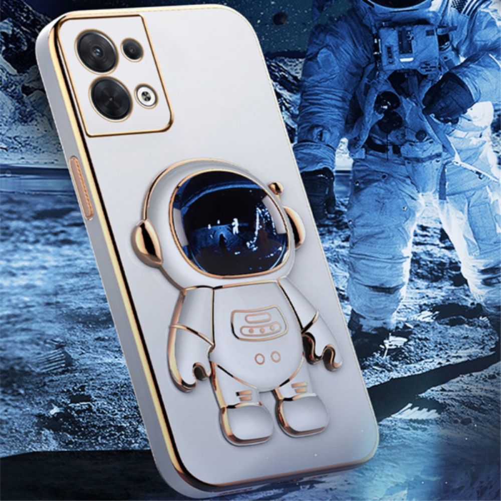 Hoesje voor Oppo Reno 8 Kosmonaut Ondersteuning