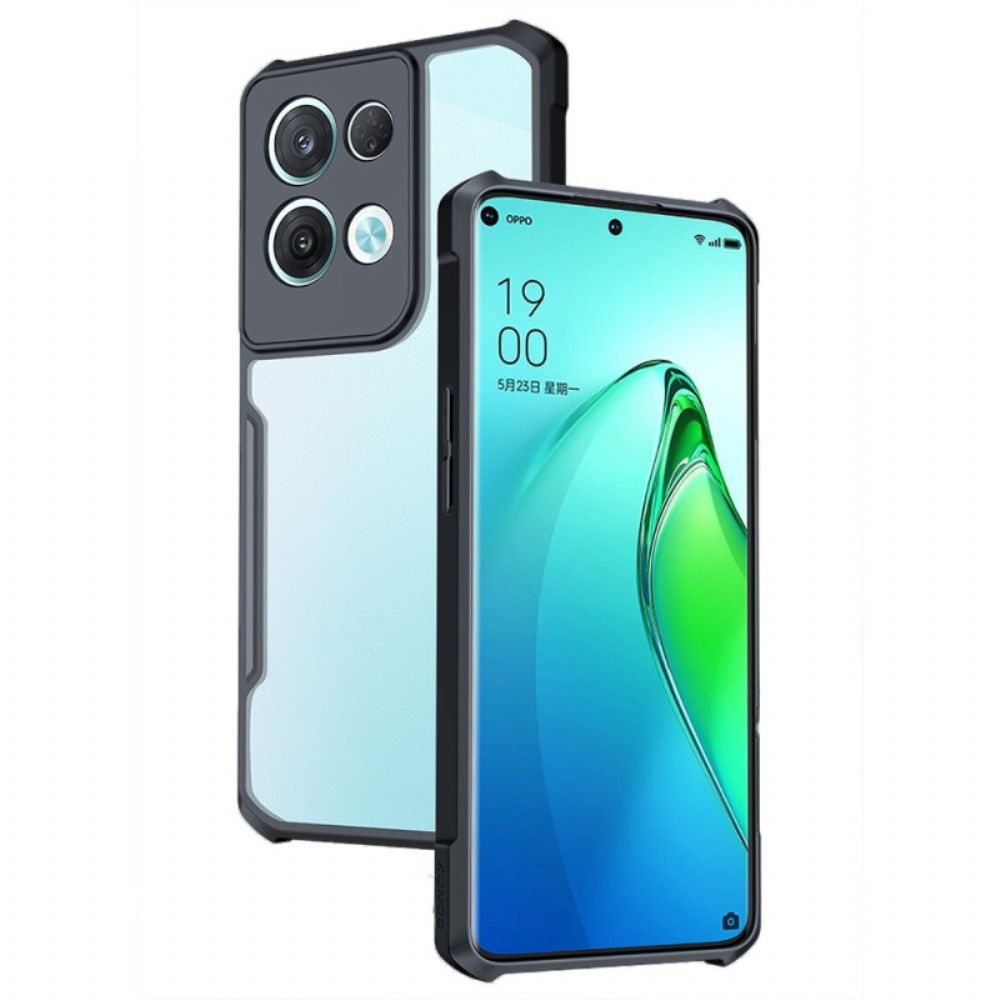 Hoesje voor Oppo Reno 8 Transparante Hybride