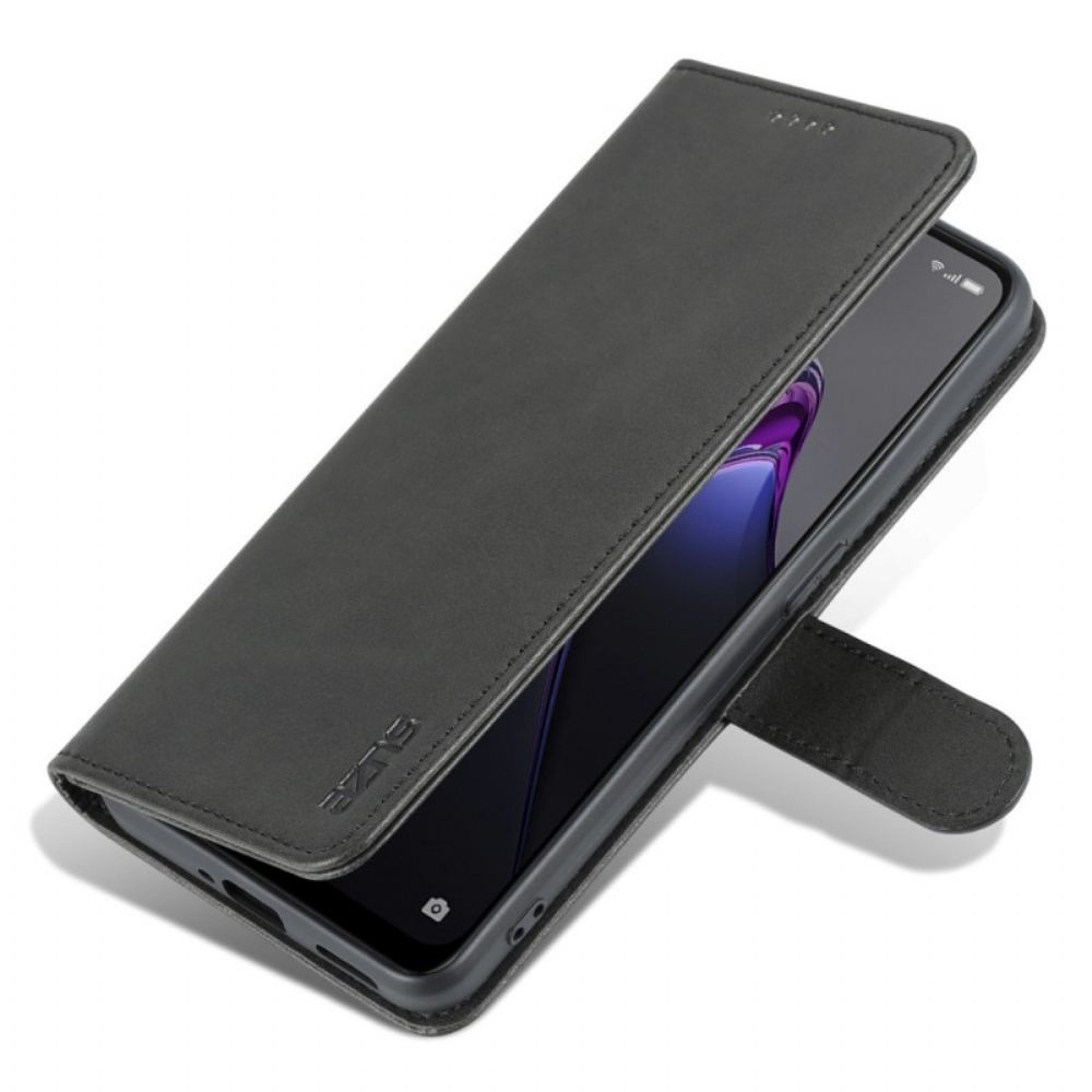 Leren Hoesje voor Oppo Reno 8 Azns Lederen Stijl