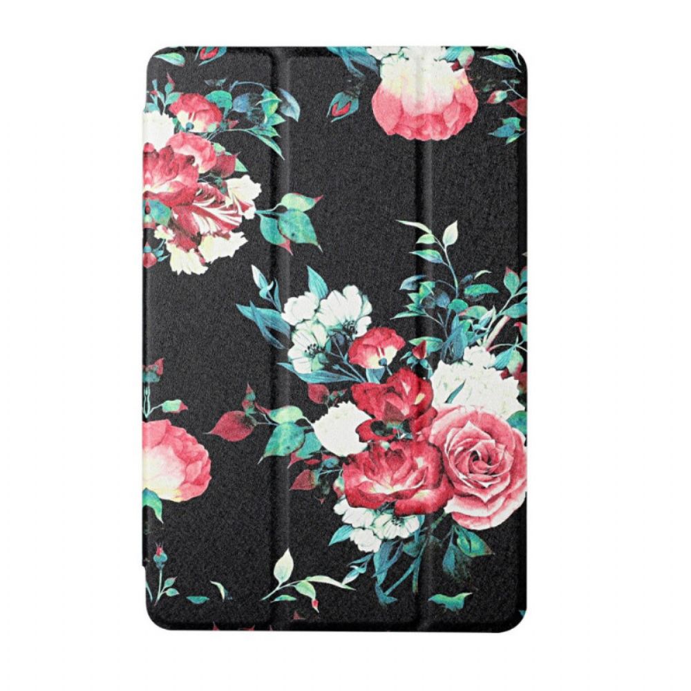 Bescherming Hoesje voor iPad Air (2022) (2020) / Pro 11" Bloemen