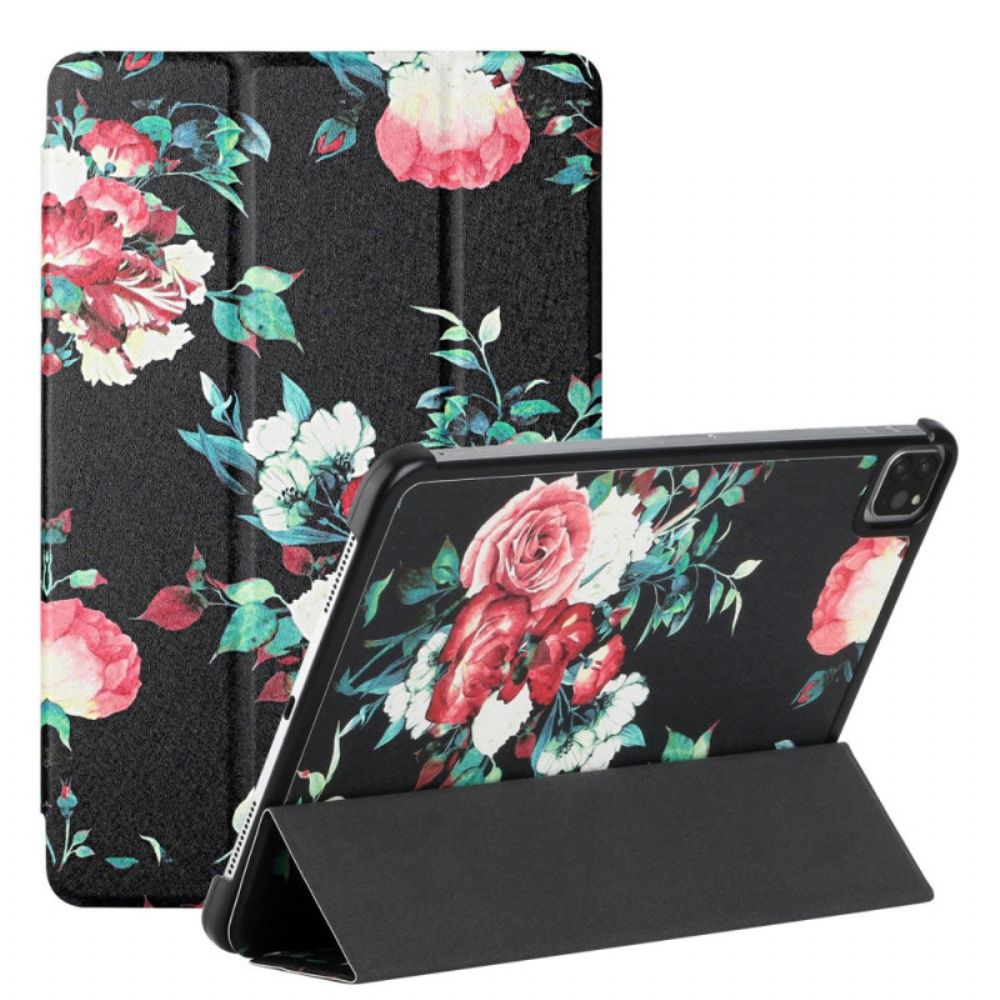 Bescherming Hoesje voor iPad Air (2022) (2020) / Pro 11" Bloemen