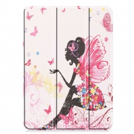 Bescherming Hoesje voor iPad Air (2022) (2020) / Pro 11" Bloemen Fairy Faux Leather