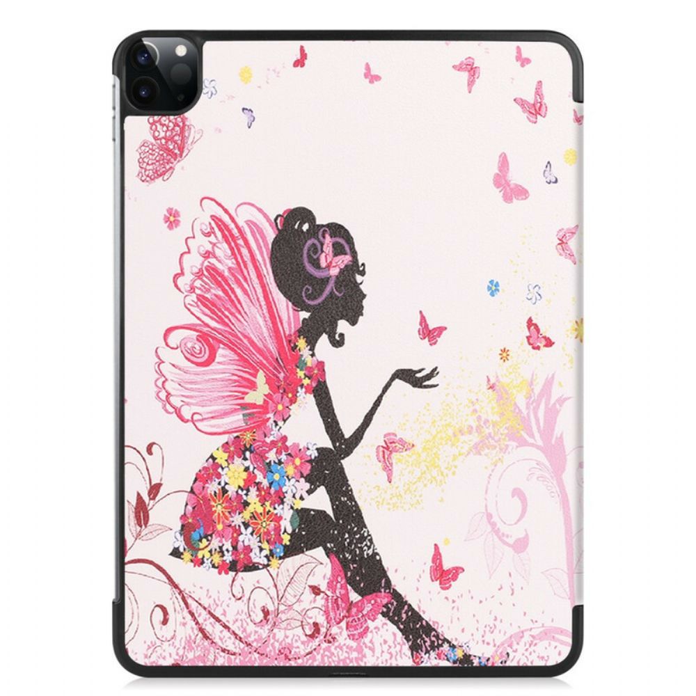 Bescherming Hoesje voor iPad Air (2022) (2020) / Pro 11" Bloemen Fairy Faux Leather