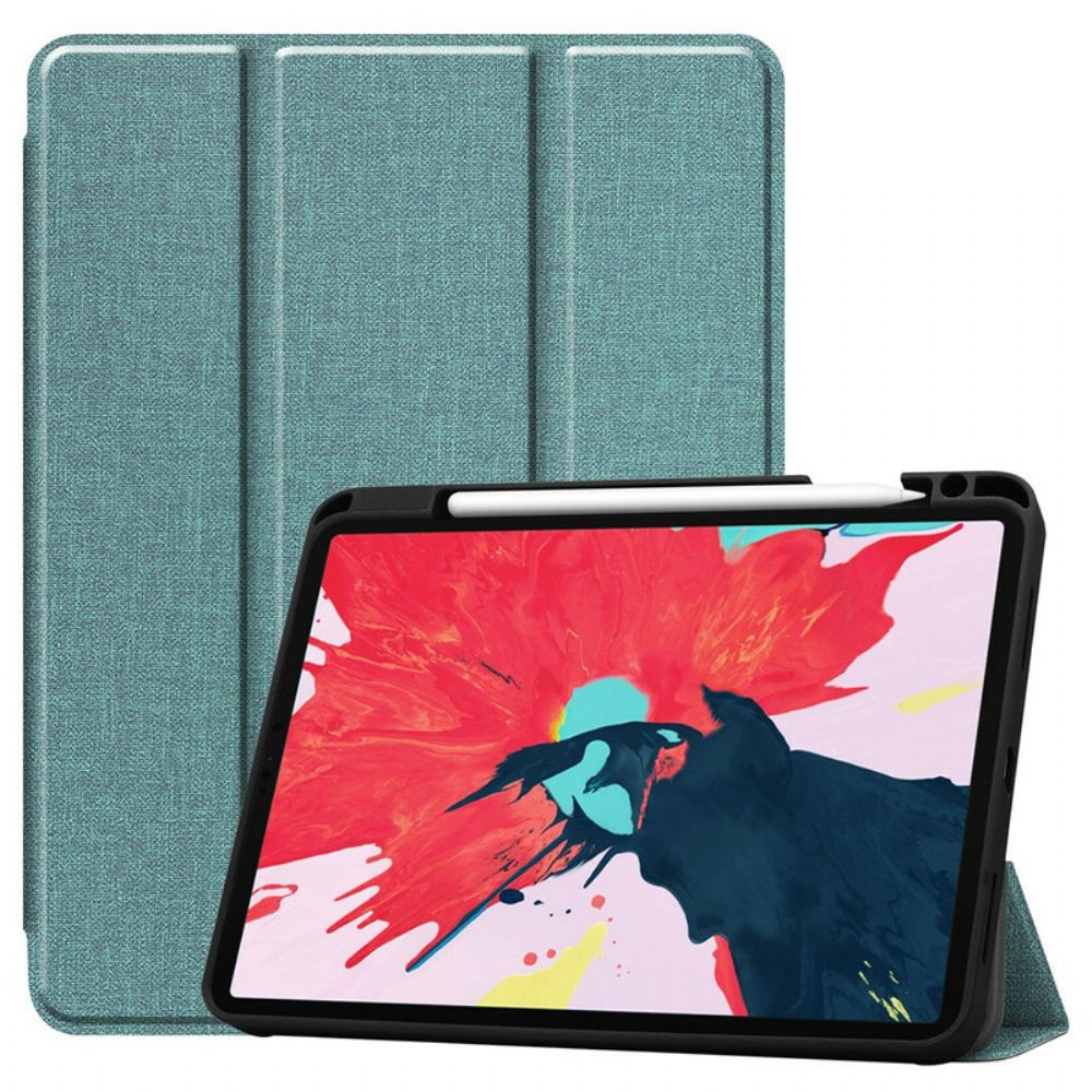 Bescherming Hoesje voor iPad Air (2022) (2020) / Pro 11" Denimtextuur