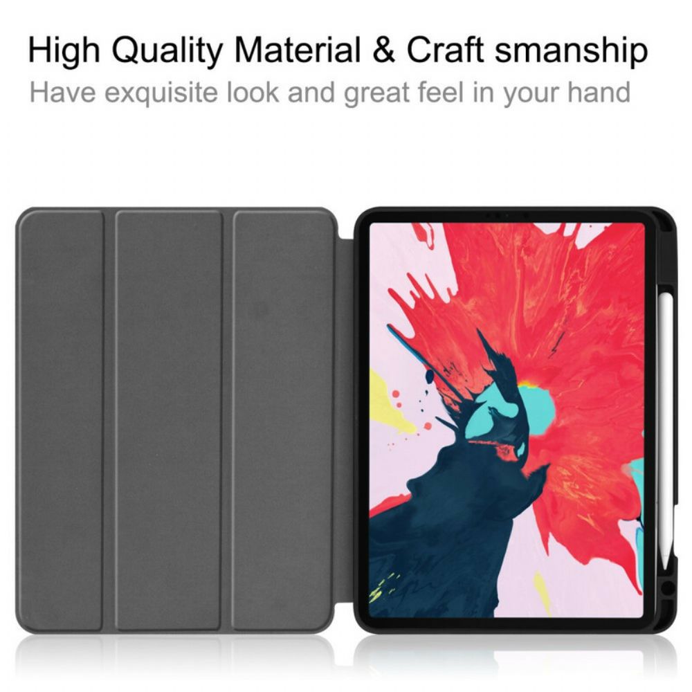 Bescherming Hoesje voor iPad Air (2022) (2020) / Pro 11" Denimtextuur