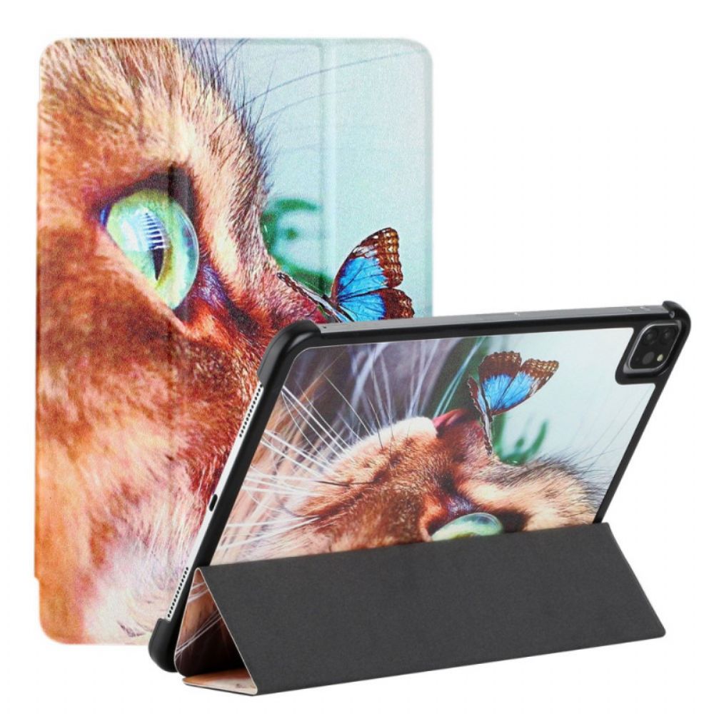 Bescherming Hoesje voor iPad Air (2022) (2020) / Pro 11" Kat