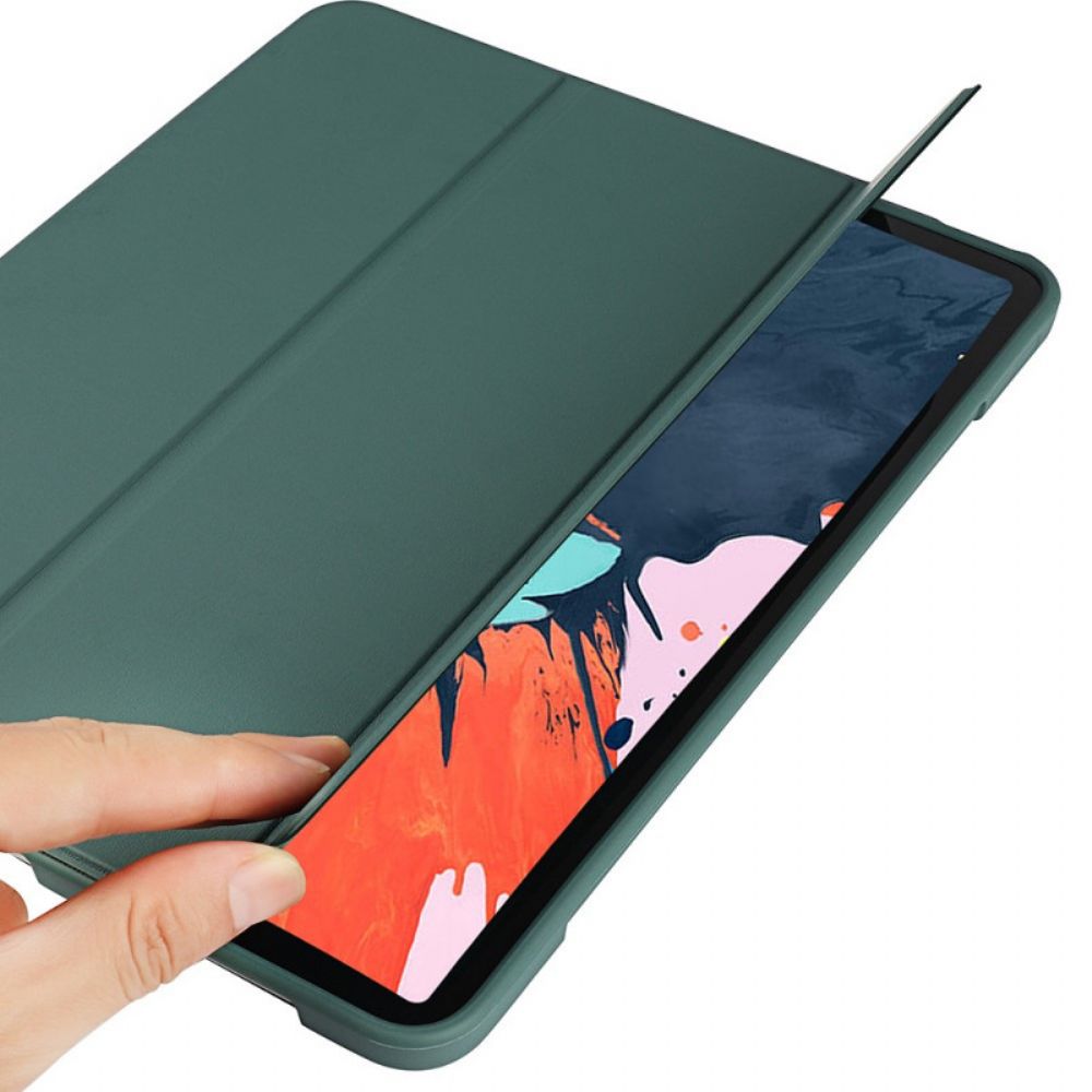 Bescherming Hoesje voor iPad Air (2022) (2020) / Pro 11" Klassiek Kunstleer