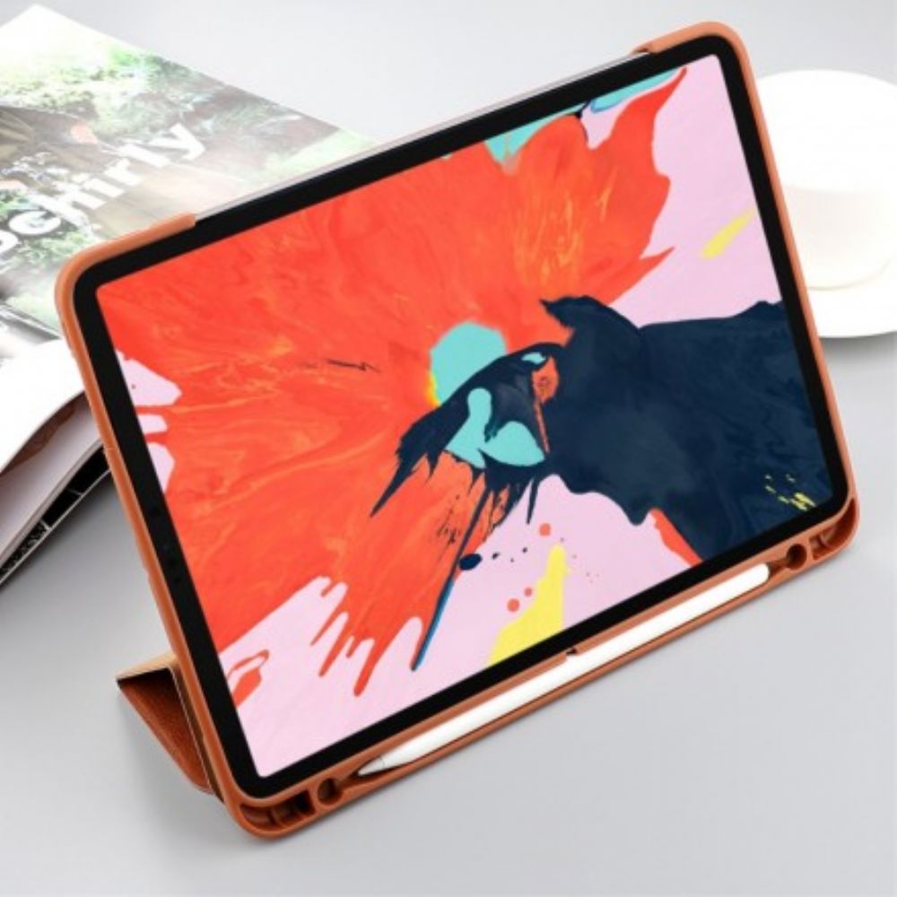 Bescherming Hoesje voor iPad Air (2022) (2020) / Pro 11" Kunstleer