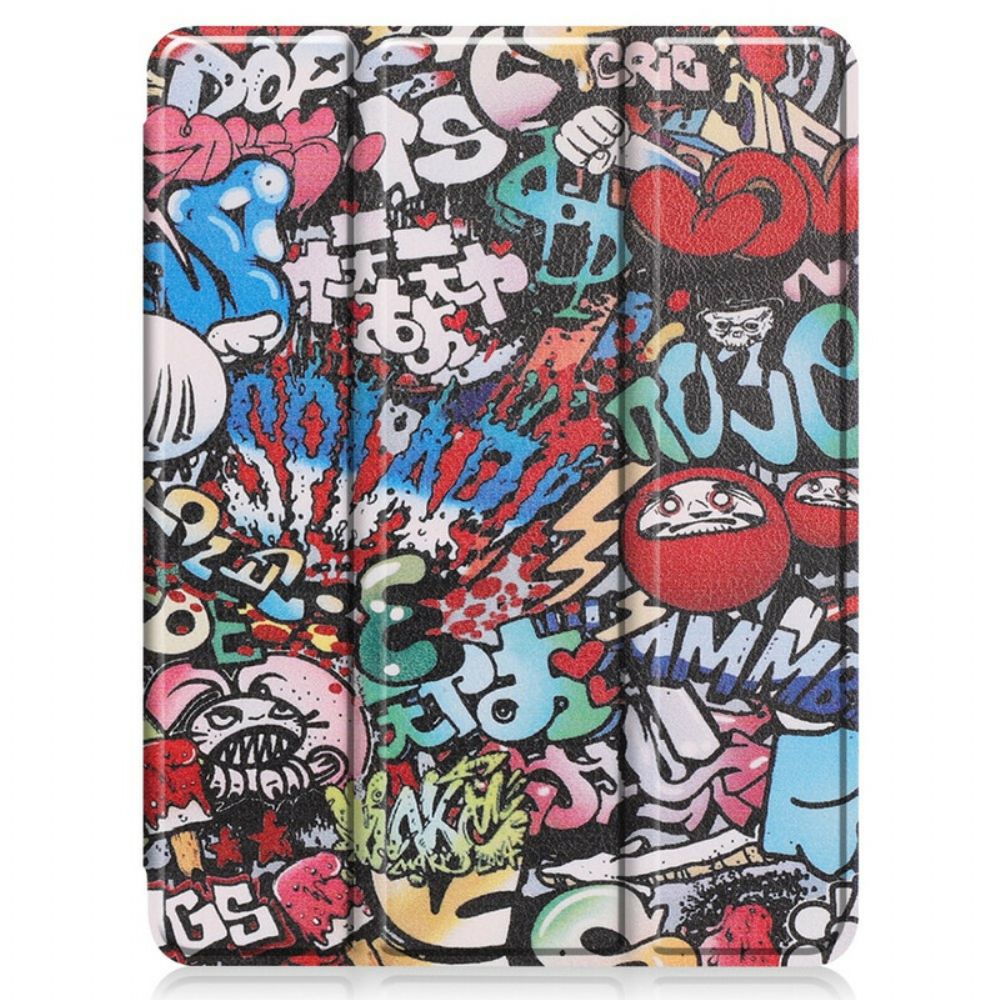 Bescherming Hoesje voor iPad Air (2022) (2020) / Pro 11" Leuke Graffiti