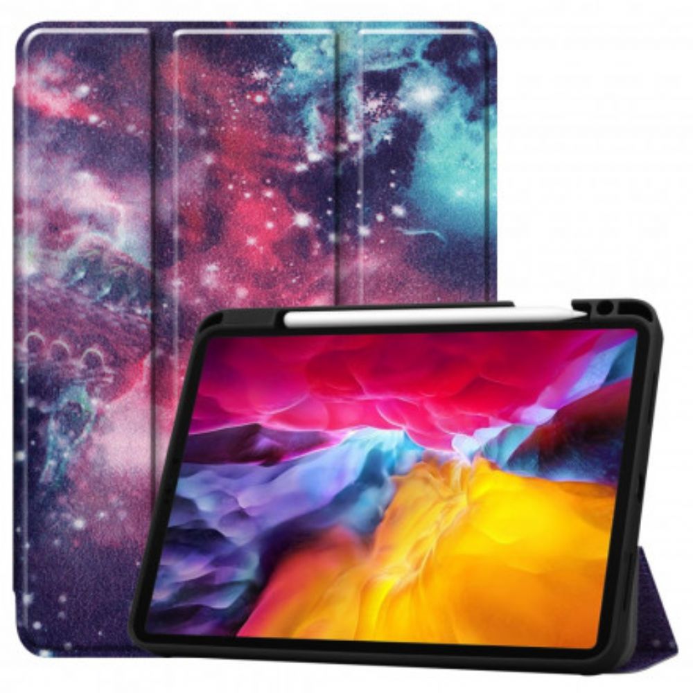 Bescherming Hoesje voor iPad Air (2022) (2020) / Pro 11" Space Penhouder