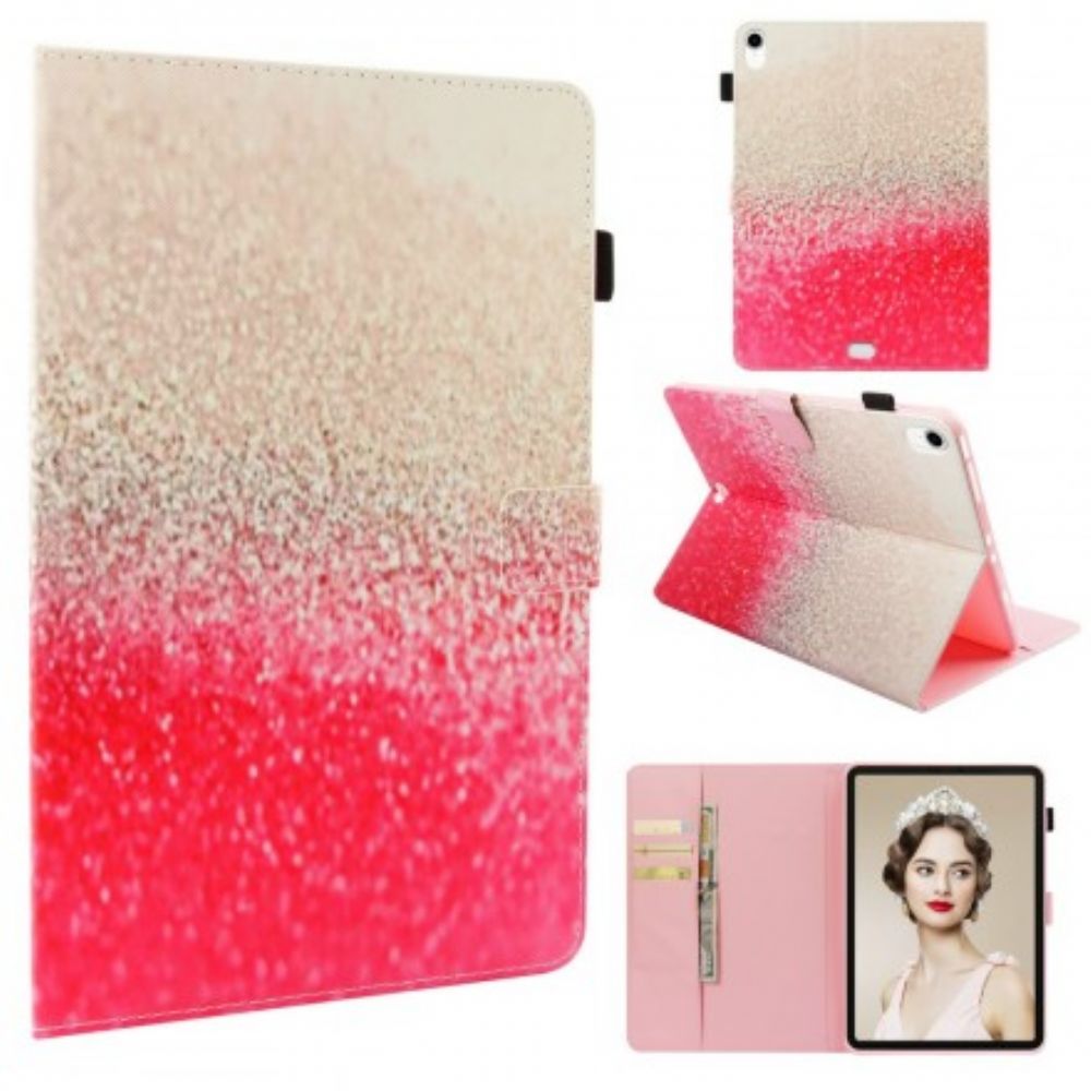 Flip Case voor iPad Air (2022) (2020) / Pro 11" Glittereffect