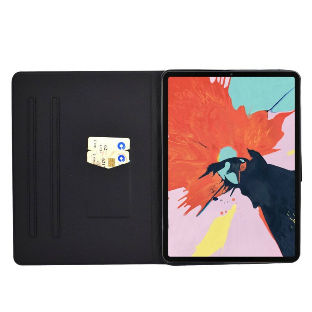 Folio-hoesje voor iPad Air (2022) (2020) / Pro 11" Blauwe Ogen Kat