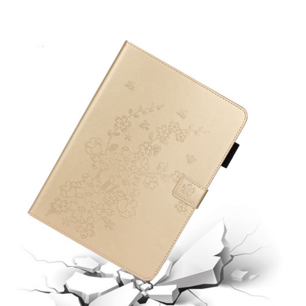 Folio-hoesje voor iPad Air (2022) (2020) / Pro 11" Bloemen