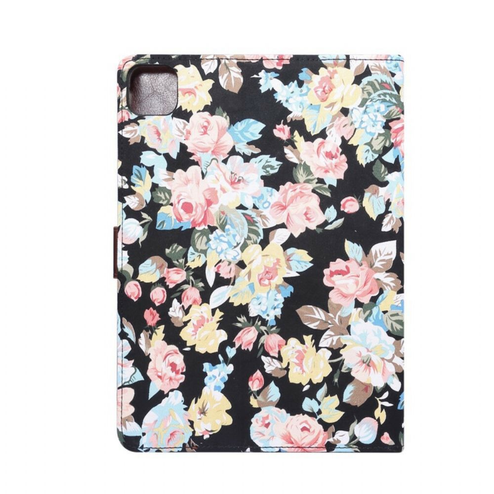 Folio-hoesje voor iPad Air (2022) (2020) / Pro 11" Bloemenpatroon