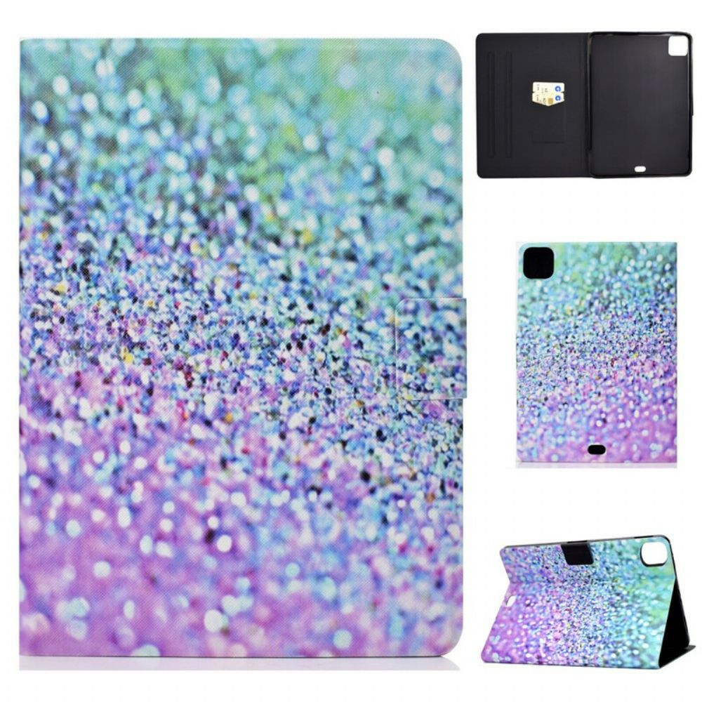 Folio-hoesje voor iPad Air (2022) (2020) / Pro 11" Glitter Verloop