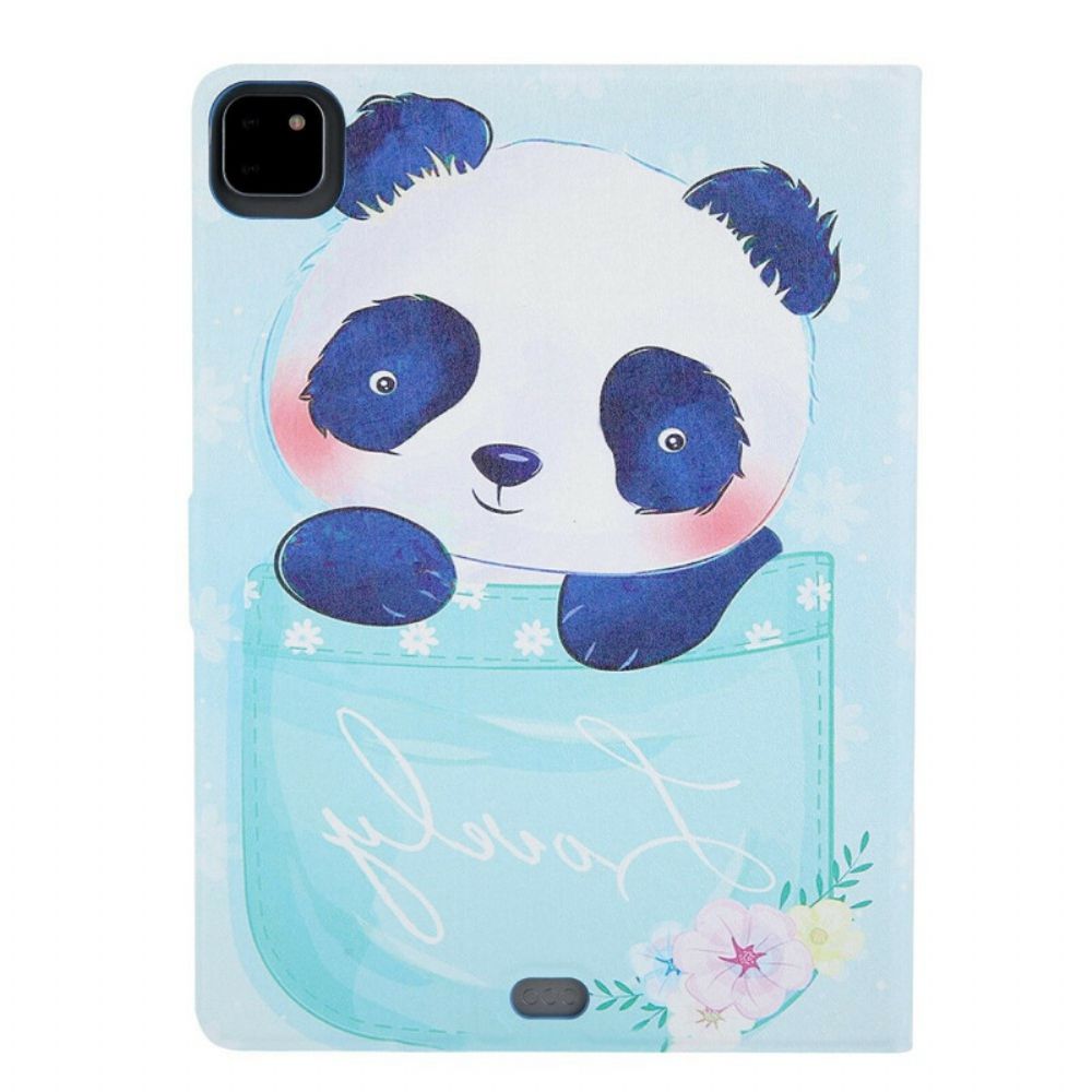 Folio-hoesje voor iPad Air (2022) (2020) / Pro 11" Panda Serie Patroon