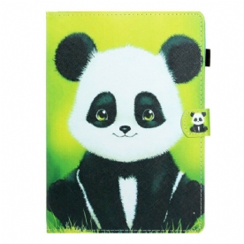 Folio-hoesje voor iPad Air (2022) (2020) / Pro 11" Schattige Panda