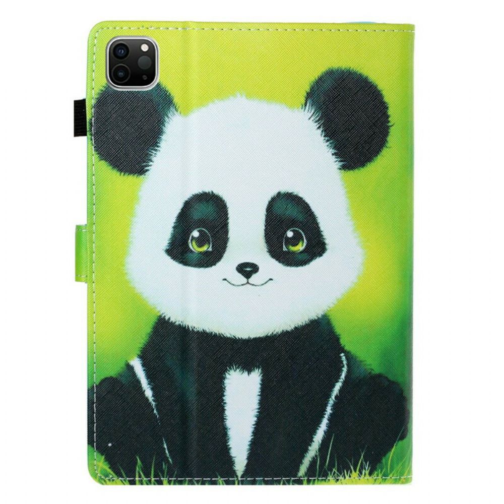 Folio-hoesje voor iPad Air (2022) (2020) / Pro 11" Schattige Panda