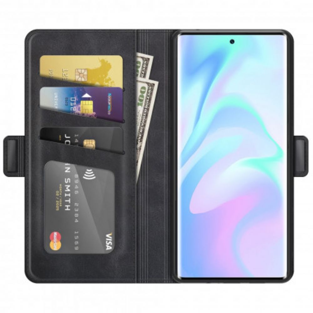 Folio-hoesje voor ZTE Axon 30 Ultra 5G Flip Case Klassieke Dubbele Klep