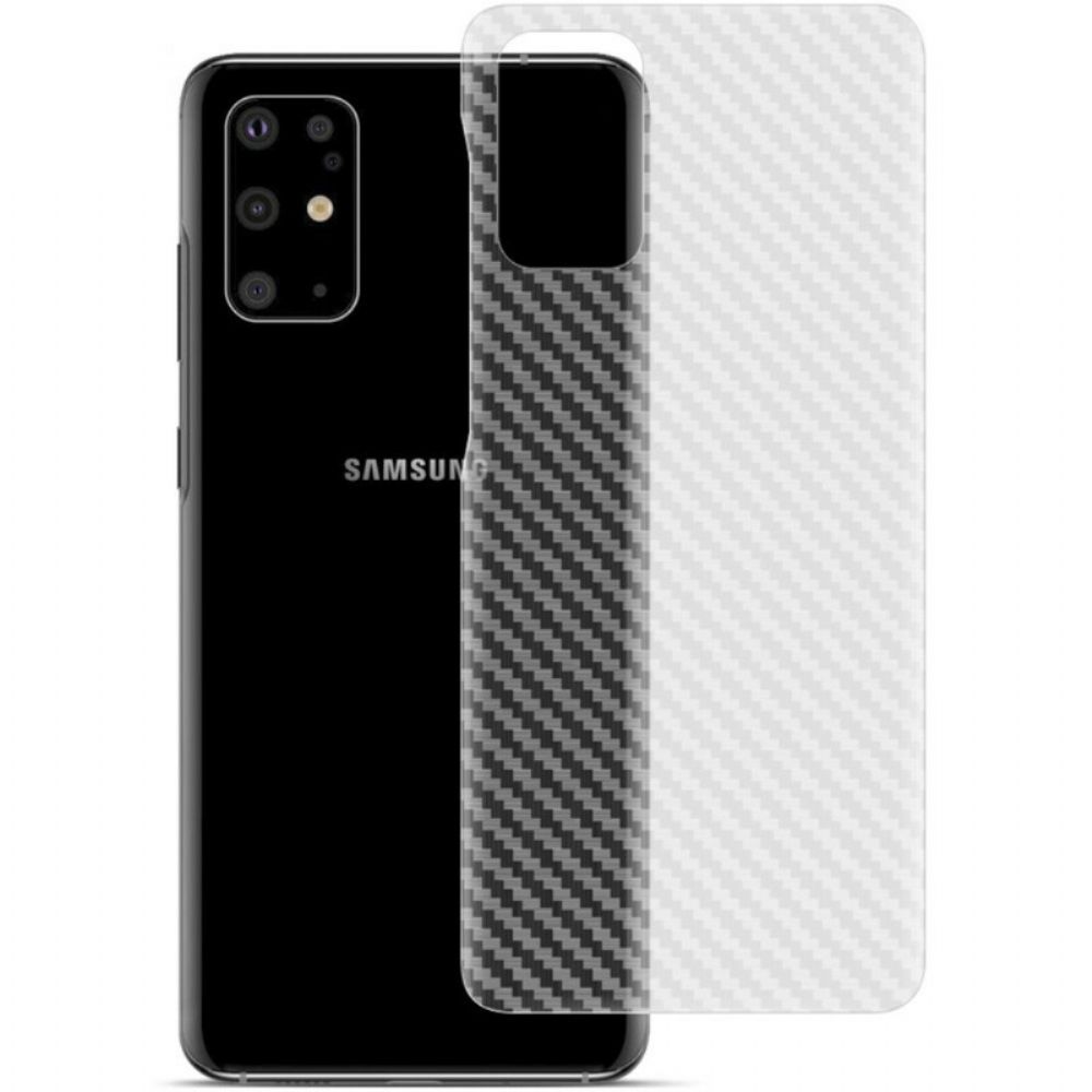 Achterfilm Voor Samsung Galaxy S20 Plus / S20 Plus 5G Carbon Style Imak