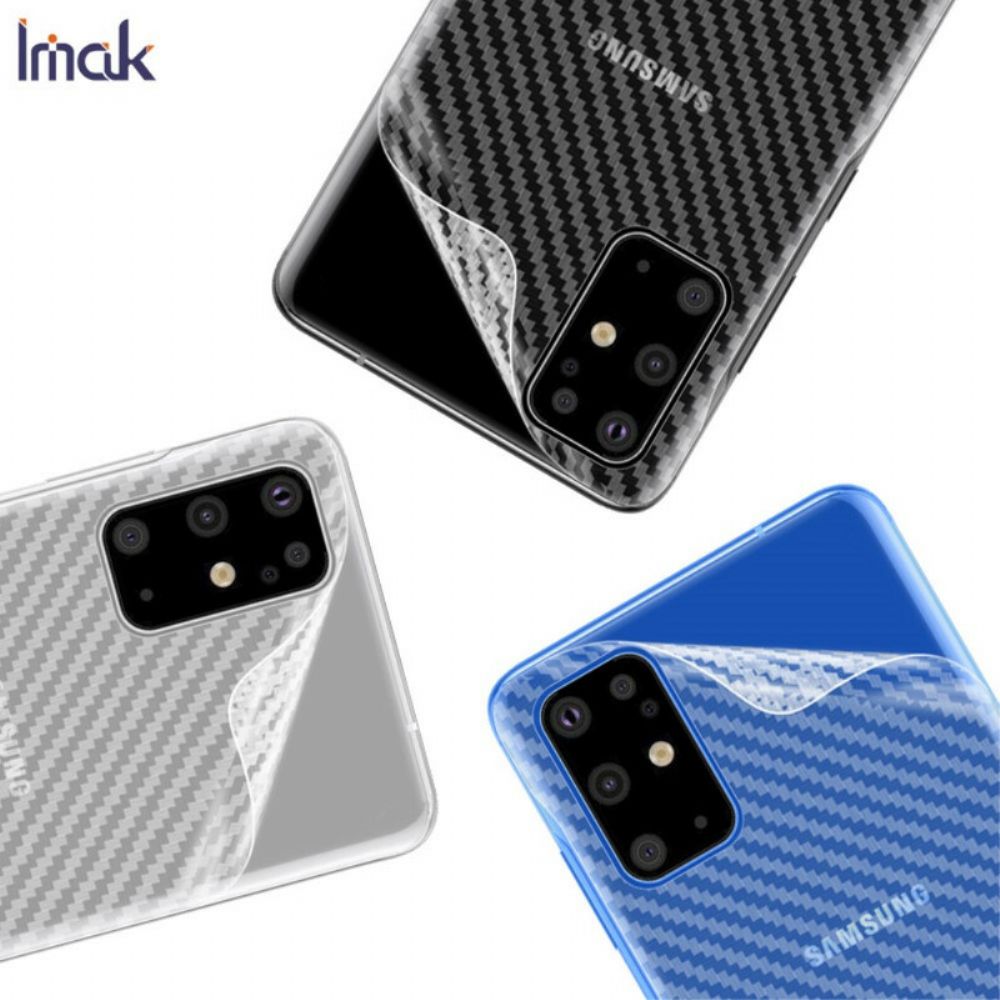 Achterfilm Voor Samsung Galaxy S20 Plus / S20 Plus 5G Carbon Style Imak