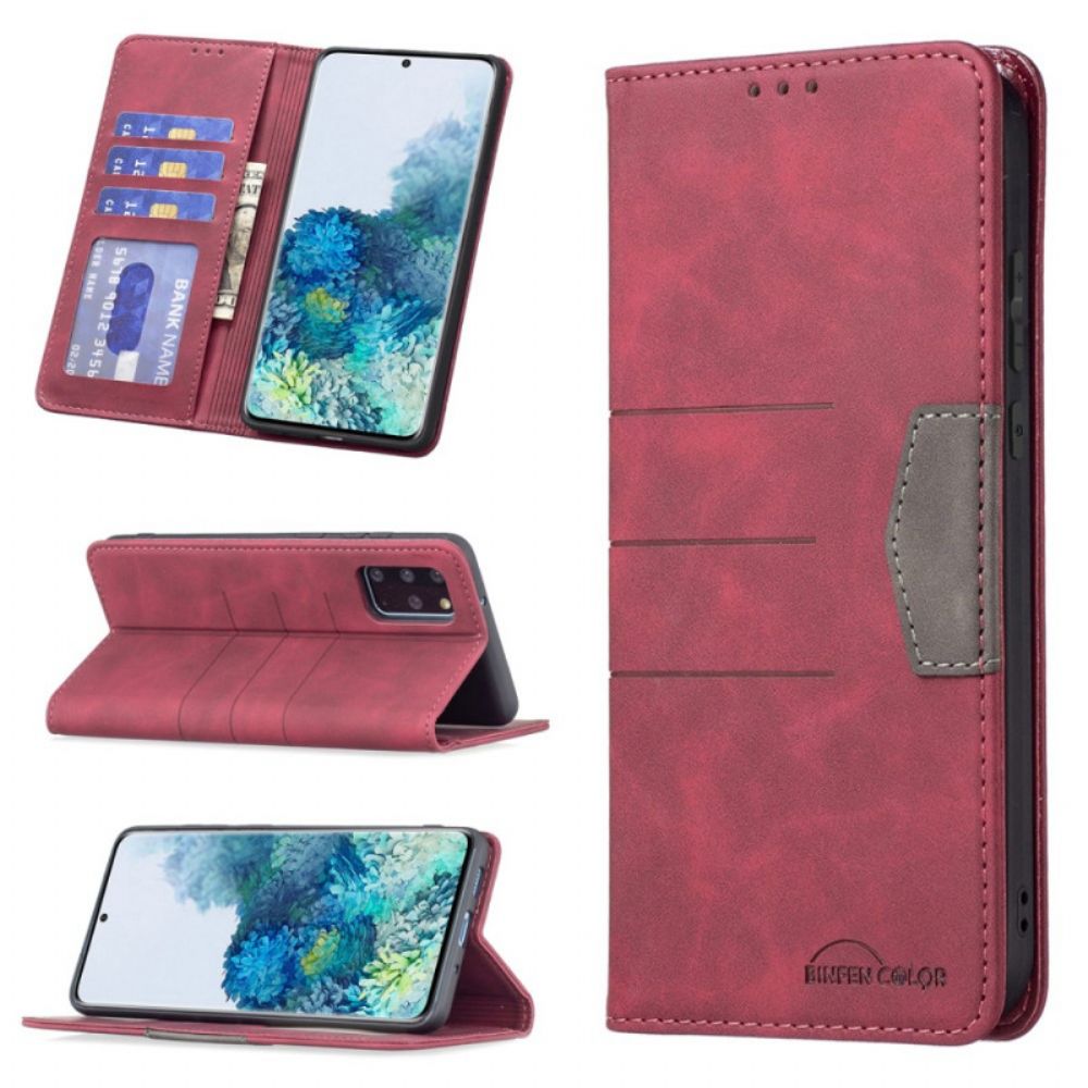 Bescherming Hoesje voor Samsung Galaxy S20 Plus 4G / 5G Folio-hoesje Binfen-kleur