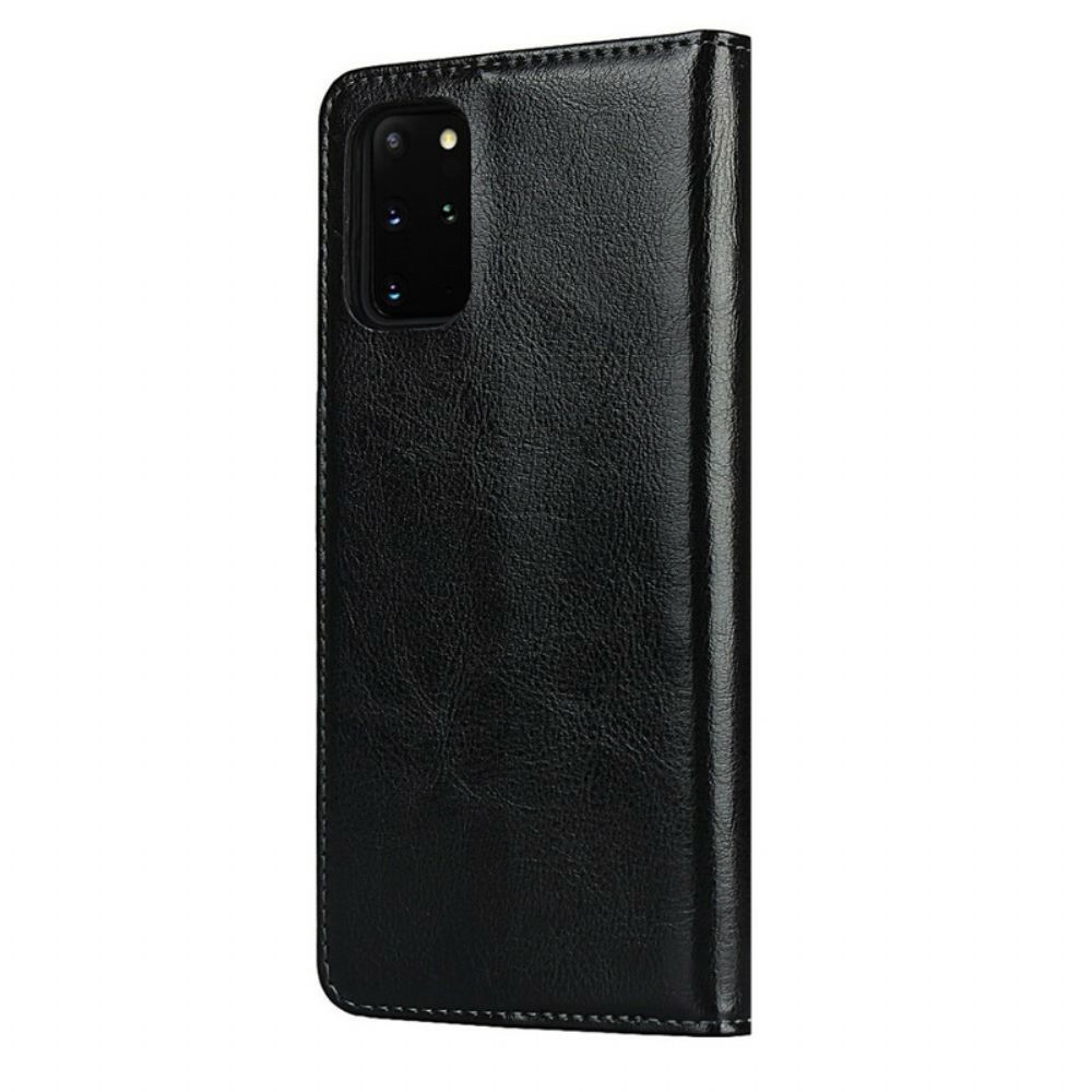 Bescherming Hoesje voor Samsung Galaxy S20 Plus 4G / 5G Folio-hoesje Echt Leer