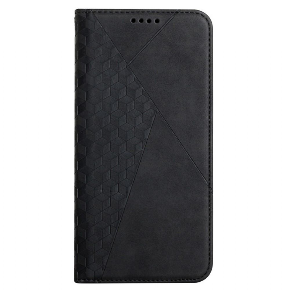 Bescherming Hoesje voor Samsung Galaxy S20 Plus 4G / 5G Folio-hoesje Geo Leereffect