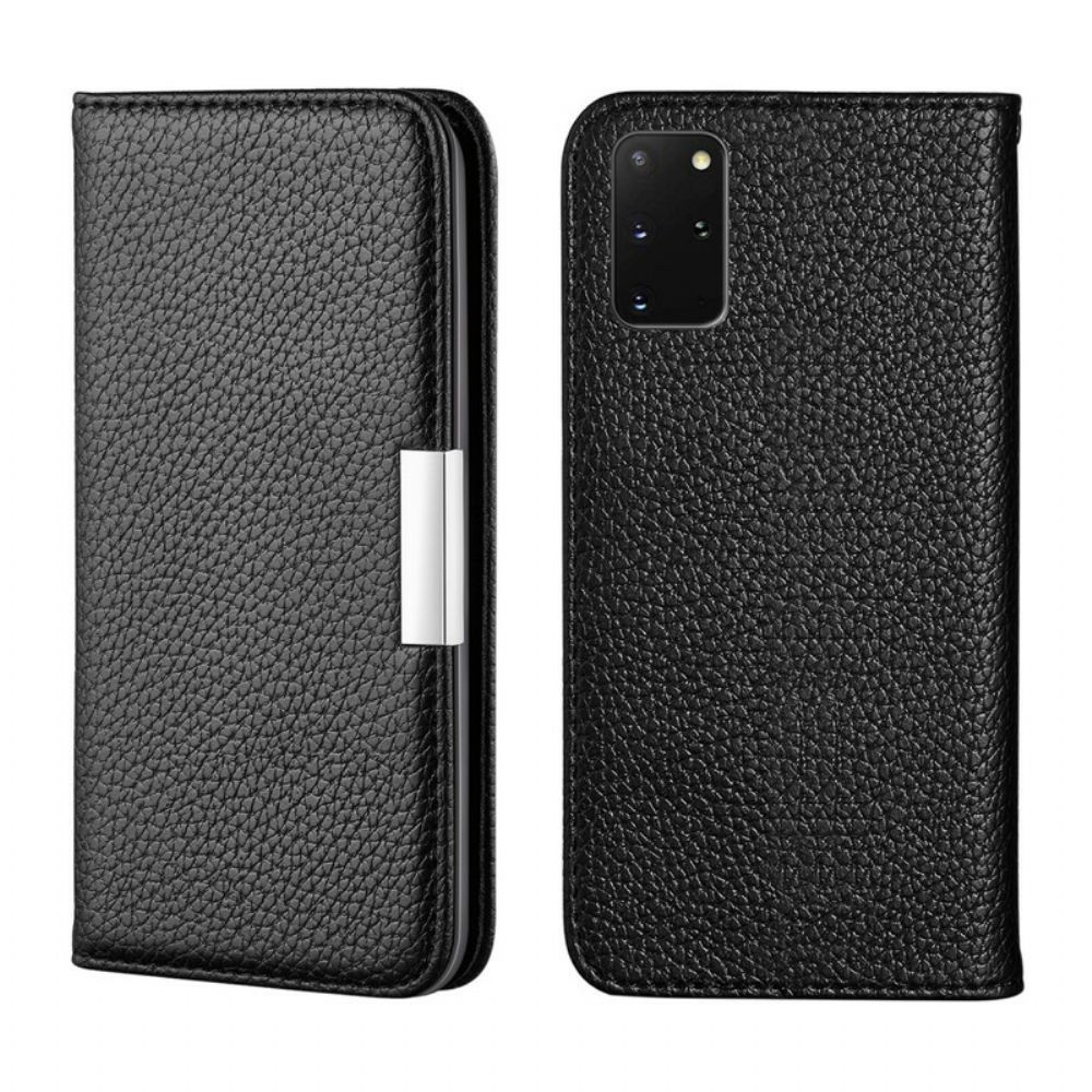 Bescherming Hoesje voor Samsung Galaxy S20 Plus 4G / 5G Folio-hoesje Ultra Chique Litchi Kunstleer