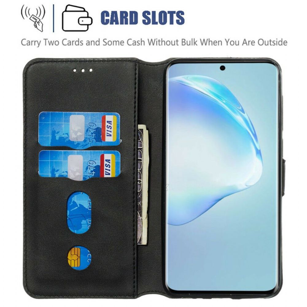 Flip Case voor Samsung Galaxy S20 Plus 4G / 5G Mat Leereffect