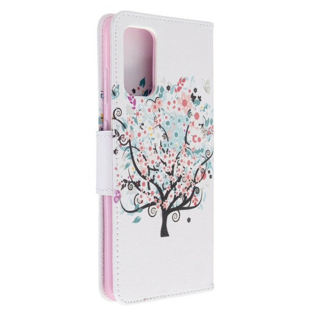 Folio-hoesje voor Samsung Galaxy S20 Plus 4G / 5G Bloemrijke Boom